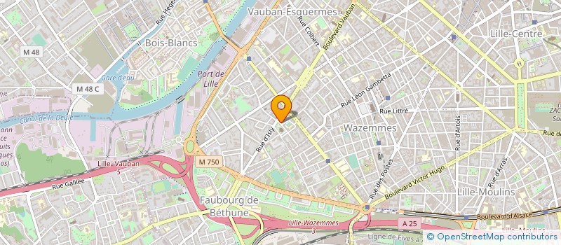 localisation de l'entreprise DIDITRONIX à LILLE