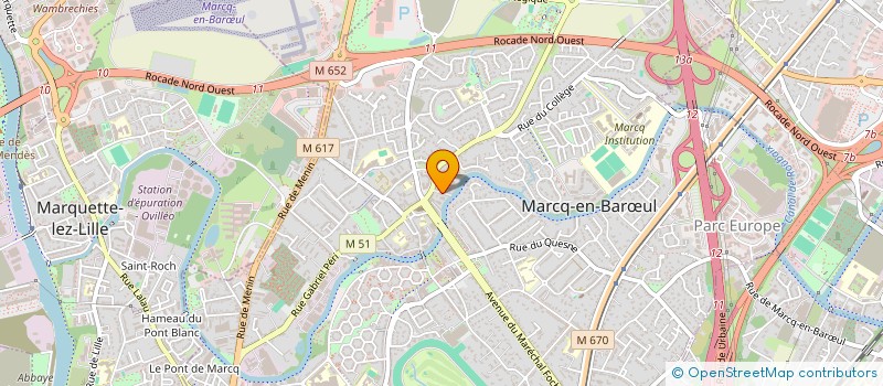 localisation de l'entreprise DIDJ à MARCQ-EN-BARŒUL