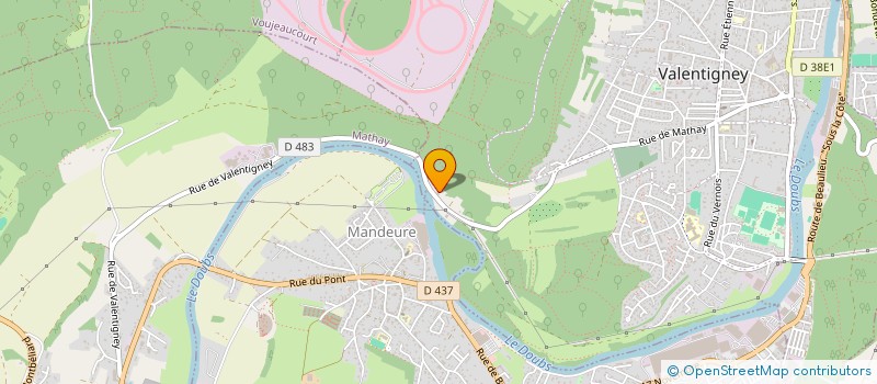 localisation de l'entreprise DIDLEJARDIN  VALENTIGNEY