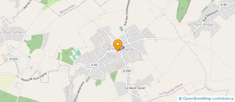 localisation de l'entreprise DIDLICH à LE THUIT DE L'OISON