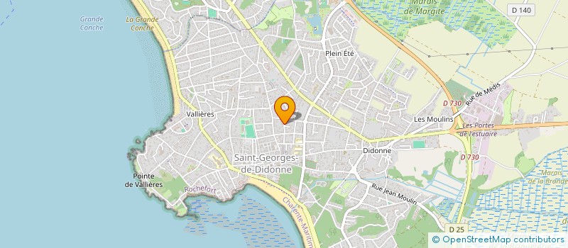 localisation de l'entreprise DIDOCOM à SAINT-GEORGES-DE-DIDONNE