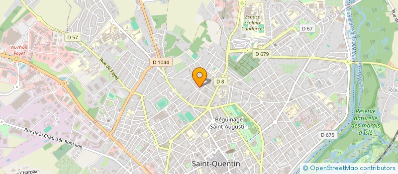 localisation de l'entreprise DIDOMAX à SAINT-QUENTIN