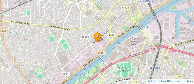 localisation de l'entreprise DIDON  ARGENTEUIL