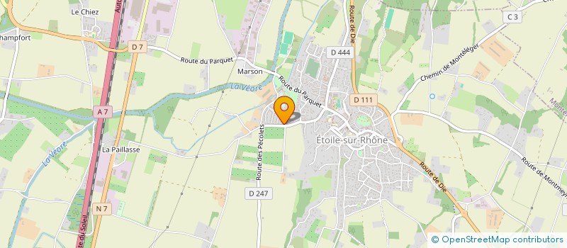 localisation de l'entreprise DIDON  ETOILE-SUR-RHONE