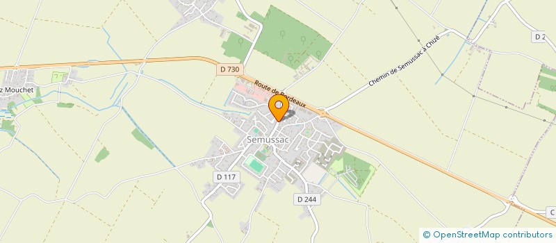 localisation de l'entreprise DIDONNE GOLF RESORT  SEMUSSAC