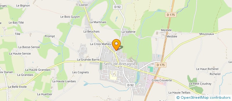 localisation de l'entreprise DIDY BREIZH CONSULTING  SENS-DE-BRETAGNE
