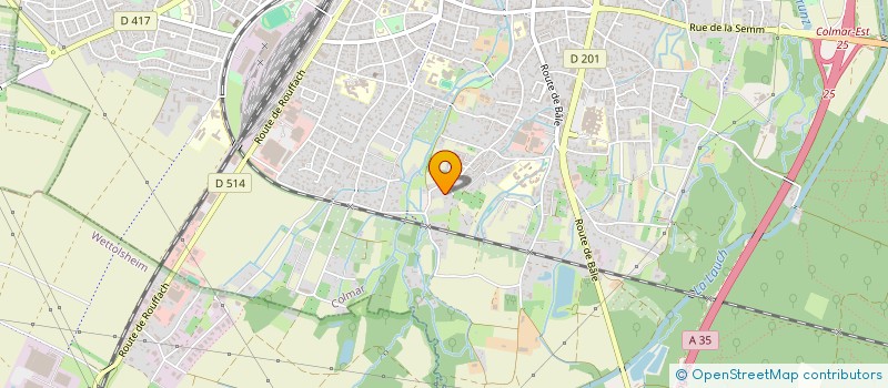localisation de l'entreprise DIE KRAINER'S  COLMAR