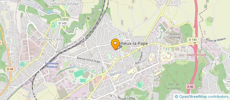localisation de l'entreprise DIE LIEBENDE FAMILIE (DLF) à RILLIEUX-LA-PAPE