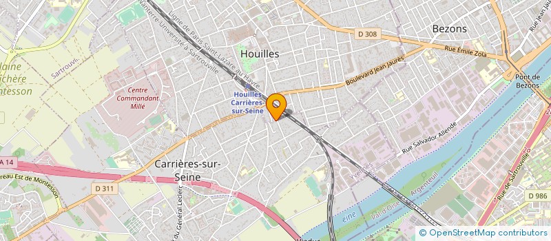 localisation de l'entreprise DIE SWAENE FINANCE à CARRIERES-SUR-SEINE