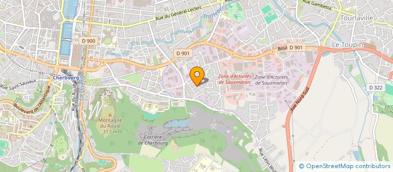 localisation de l'entreprise DIEBOLD  CHERBOURG-EN-COTENTIN