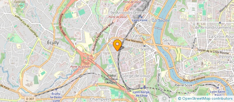 localisation de l'entreprise DIEBOLD THEMIS  LYON