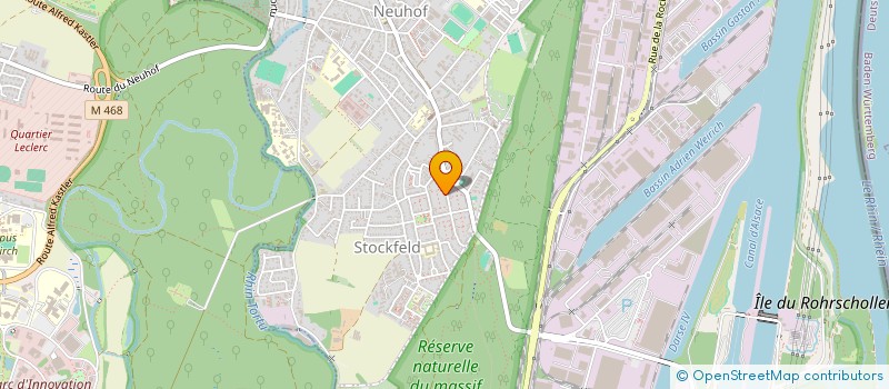 localisation de l'entreprise DIEBOLD TOITURE à STRASBOURG