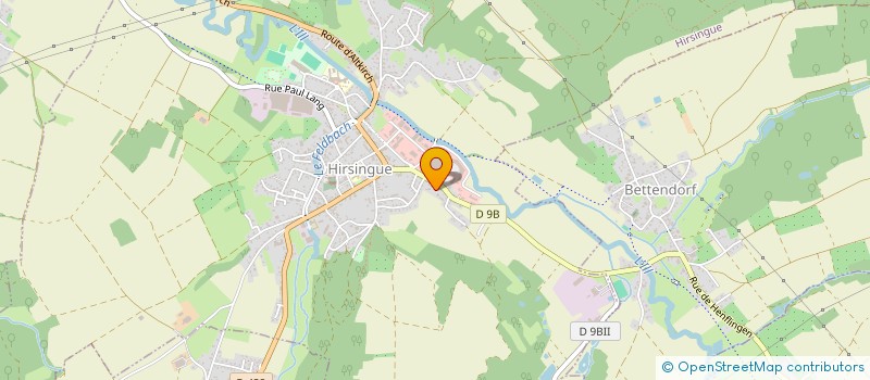 localisation de l'entreprise DIEBOLT  HIRSINGUE