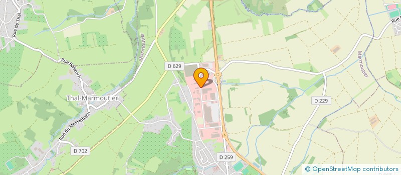localisation de l'entreprise DIEBOLT TP à MARMOUTIER