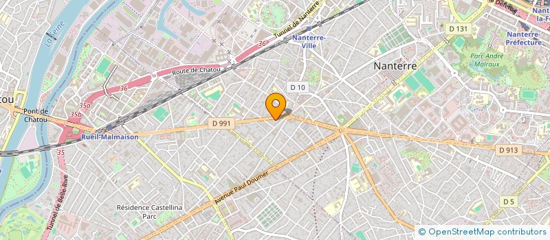 localisation de l'entreprise DIEC BURO à NANTERRE