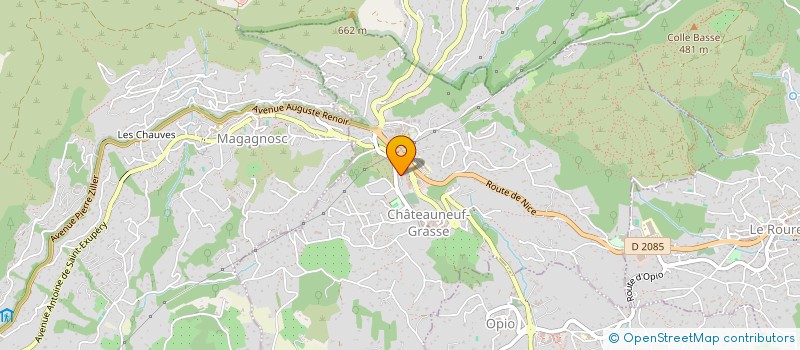 localisation de l'entreprise DIECCO à CHATEAUNEUF-GRASSE