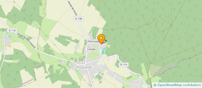 localisation de l'entreprise DIECIVRAC à CHAULGNES