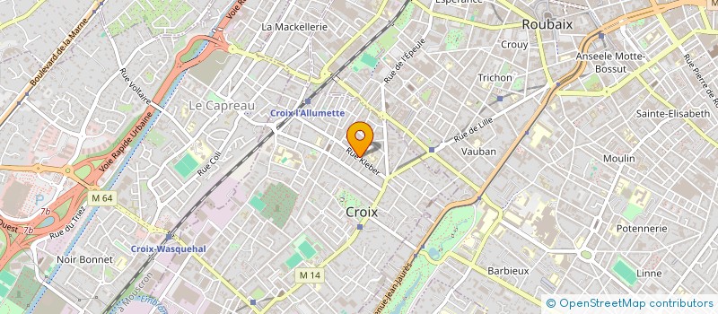 localisation de l'entreprise DIEG à CROIX