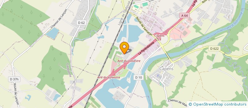 localisation de l'entreprise DIEG'ELEC  CAPENS