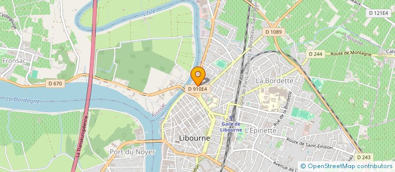 localisation de l'entreprise DIEGAM DIAM  LIBOURNE