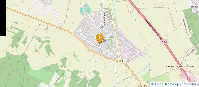 localisation de l'entreprise DIEGO BAY  ECQUEVILLY