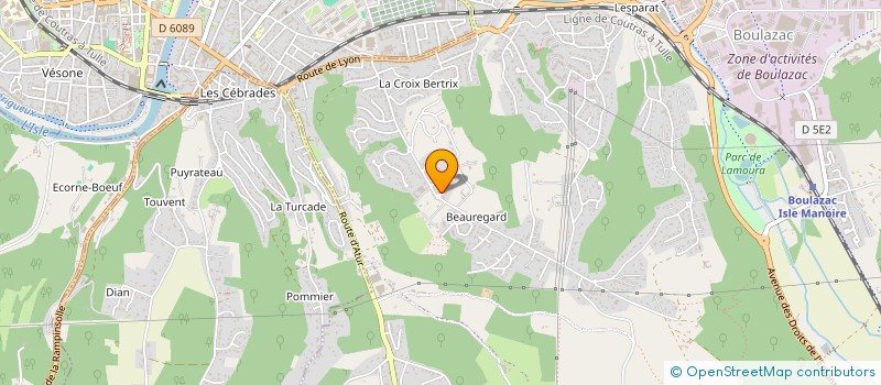 localisation de l'entreprise DIEGO ET LEA  BOULAZAC ISLE MANOIRE