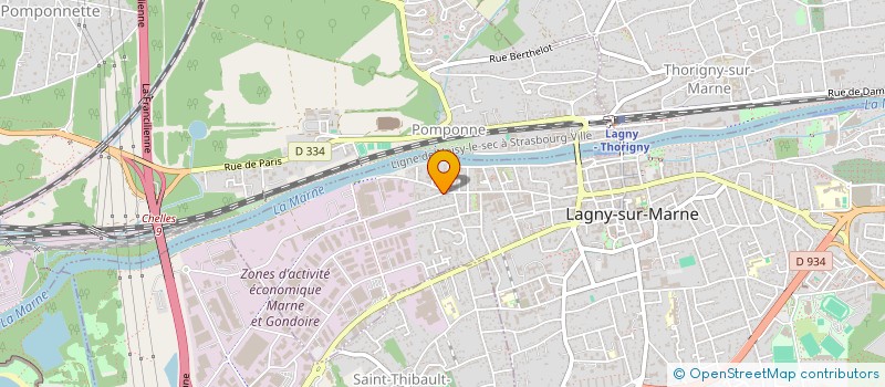 localisation de l'entreprise DIEGUES  LAGNY-SUR-MARNE