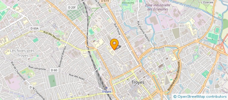 localisation de l'entreprise DIELEMAN à TROYES