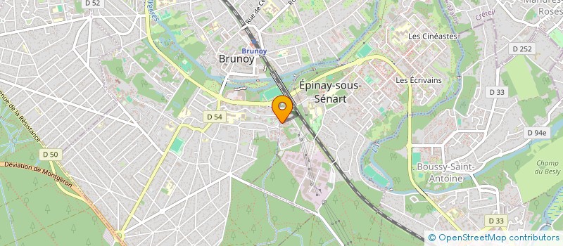 localisation de l'entreprise DIEM SERVICES  EPINAY-SOUS-SENART