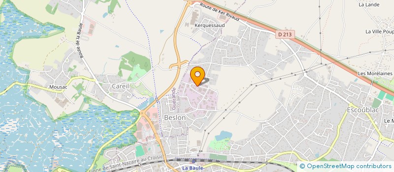 localisation de l'entreprise DIEMA à LA BAULE-ESCOUBLAC