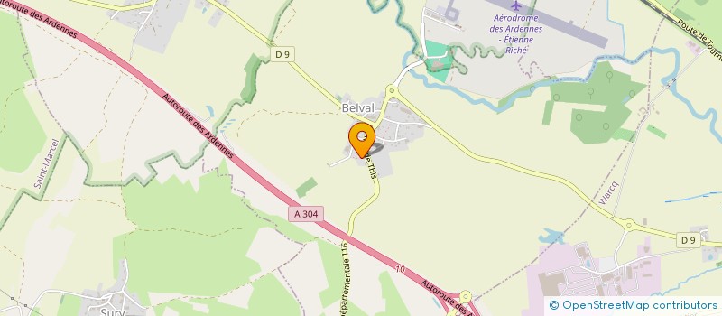 localisation de l'entreprise DIEMA  WARNECOURT