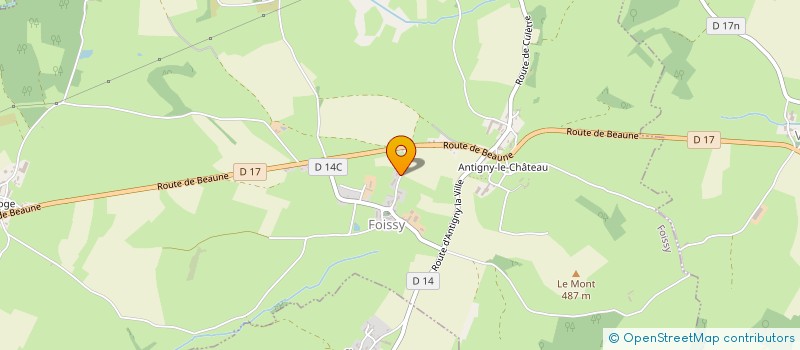 localisation de l'entreprise DIEMAND JEREMY  FOISSY