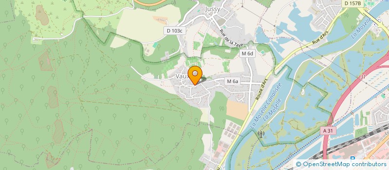 localisation de l'entreprise DIEMERT CHAUFFAGE à VAUX