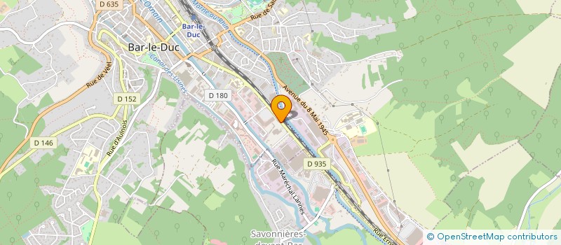 localisation de l'entreprise DIENST à BAR-LE-DUC