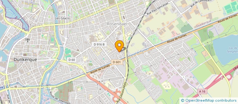 localisation de l'entreprise DIEP à DUNKERQUE