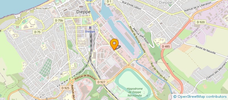 localisation de l'entreprise DIEPAUTO à DIEPPE