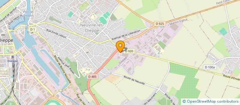 localisation de l'entreprise DIEPP'HOTEL  DIEPPE