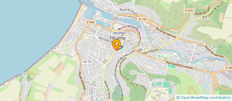 localisation de l'entreprise DIEPPE 6  FECAMP