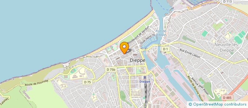 localisation de l'entreprise DIEPPE ARTS à DIEPPE