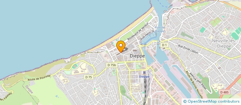 localisation de l'entreprise DIEPPE BUREAU à DIEPPE
