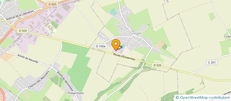 localisation de l'entreprise DIEPPE HOME SERVICES  BACQUEVILLE-EN-CAUX