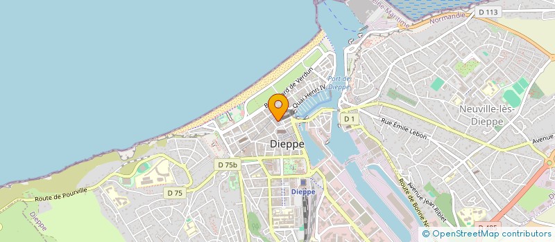 localisation de l'entreprise DIEPPE KEBAB à DIEPPE