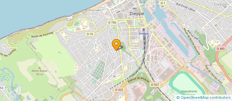 localisation de l'entreprise DIEPPE RAVALEMENT  DIEPPE