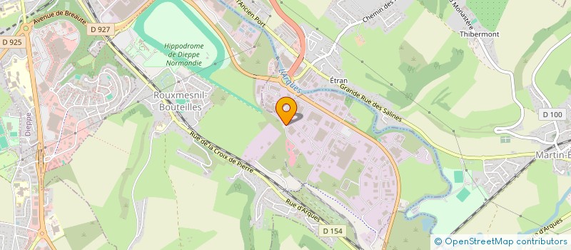 localisation de l'entreprise DIEPPE RENOVATION à ROUXMESNIL-BOUTEILLES