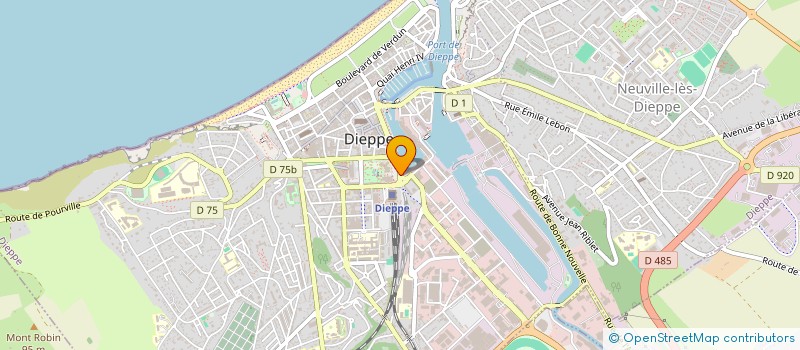 localisation de l'entreprise DIEPPE SCENE NATIONALE à DIEPPE