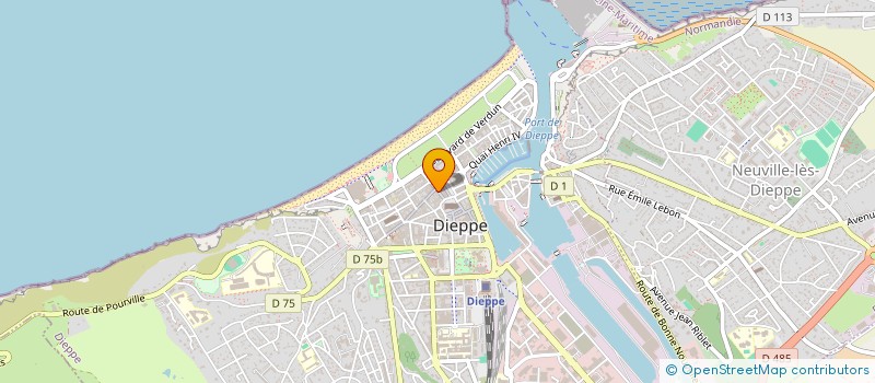 localisation de l'entreprise DIEPPE SURPLUS à DIEPPE
