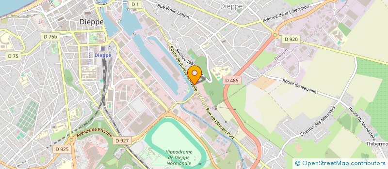 localisation de l'entreprise DIEPPOISE D'EXPLOITATION  DIEPPE