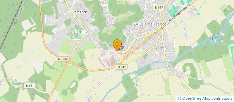 localisation de l'entreprise DIERYCKX-DA SILVA à LAON