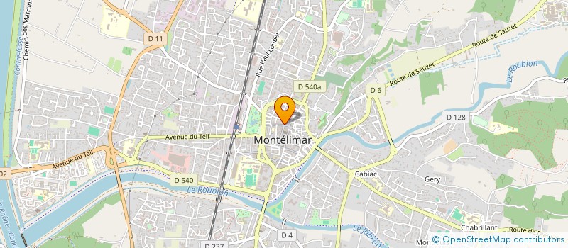 localisation de l'entreprise DIESE à MONTELIMAR