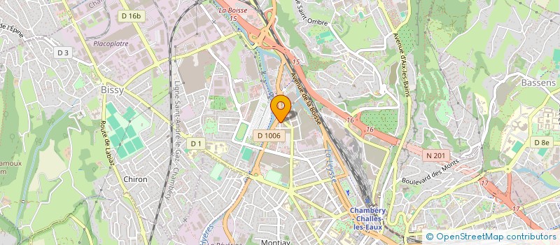 localisation de l'entreprise DIESE à CHAMBERY